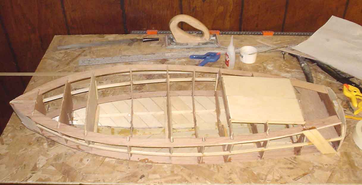 may 18 2003 the gunwales have now been planked it